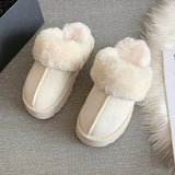42 Code Snow Boots Fur Fur Slippers Female