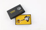 LED Mini Turbo Sound Turbocharger Keychain Spinning Turbine