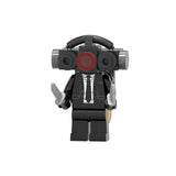 Skibidi Toilet Mini Building Block Anime Action Figure