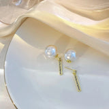 Niche Design Sense French Elegant Pearl Back Hanging