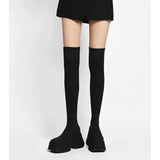 Autumn Winter Women's Over The Knee Sock Boots