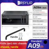 A09m 3.8L ITX Chassis Knife Card A4 HTPC