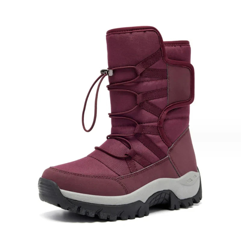 Women Snow Boots Platform Winter Boots Thick Plush