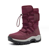 Women Snow Boots Platform Winter Boots Thick Plush