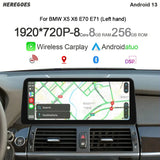 12.3" Auto Android 13 Car Radio For BMW