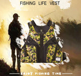 Neoprene Fishing Life Jacket For Adult Survival Swimsuit