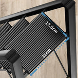 Multifunctional Folding Ladder Aluminum Alloy High Stools Kitchen