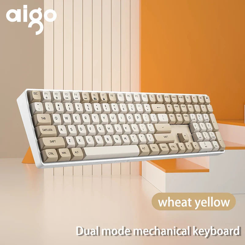 Aigo A108 Gaming Mechanical Keyboard 2.4G Wireless USB
