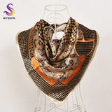 BYSIFA| Fall Winter Elegant Floral Design Scarves Shawls