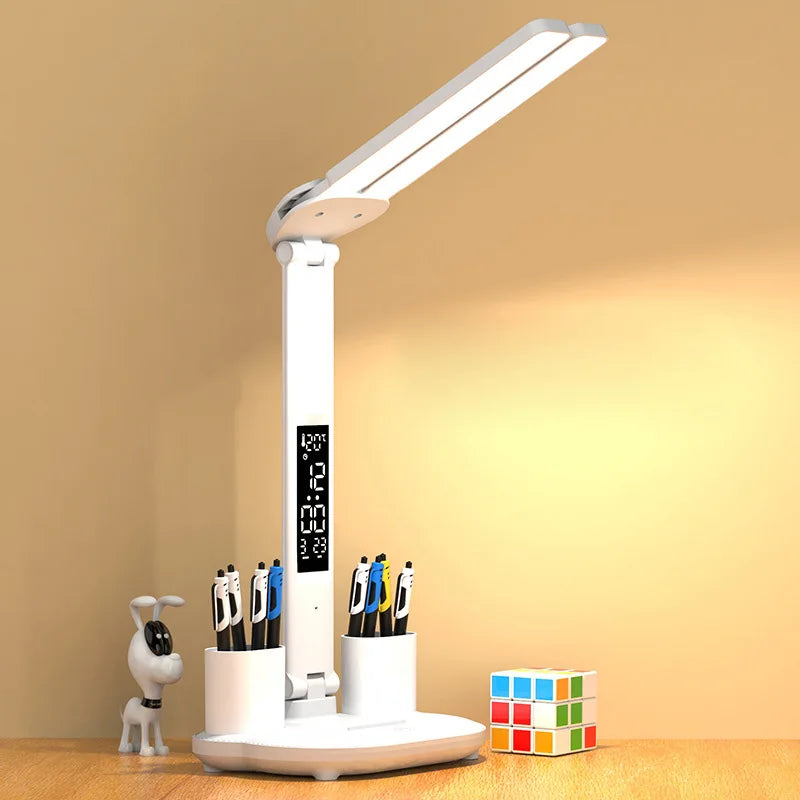 Table Lamp LED Double-headed Multifunction Foldable Touch