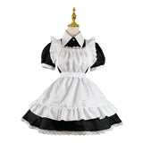 Gothic Lolita Anime Maid Cosplay Costumes Women Plus