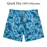 SURFCUZ Mens Swim Shorts Quick Dry Beach Board