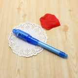 4pcs/lot Luminous Light Pen Magic Purple 2 In