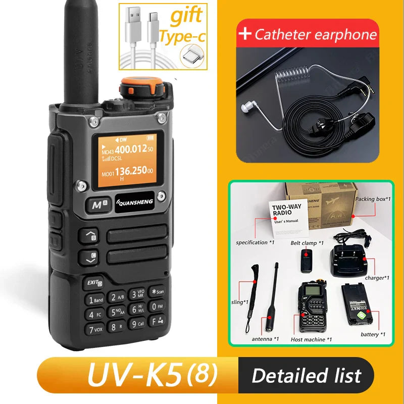 Quansheng UV K5 (8) Walkie Talkie Portable Am