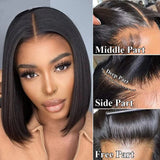 13x4 13x6 Lace Front BOB Wig Pre Pluckes