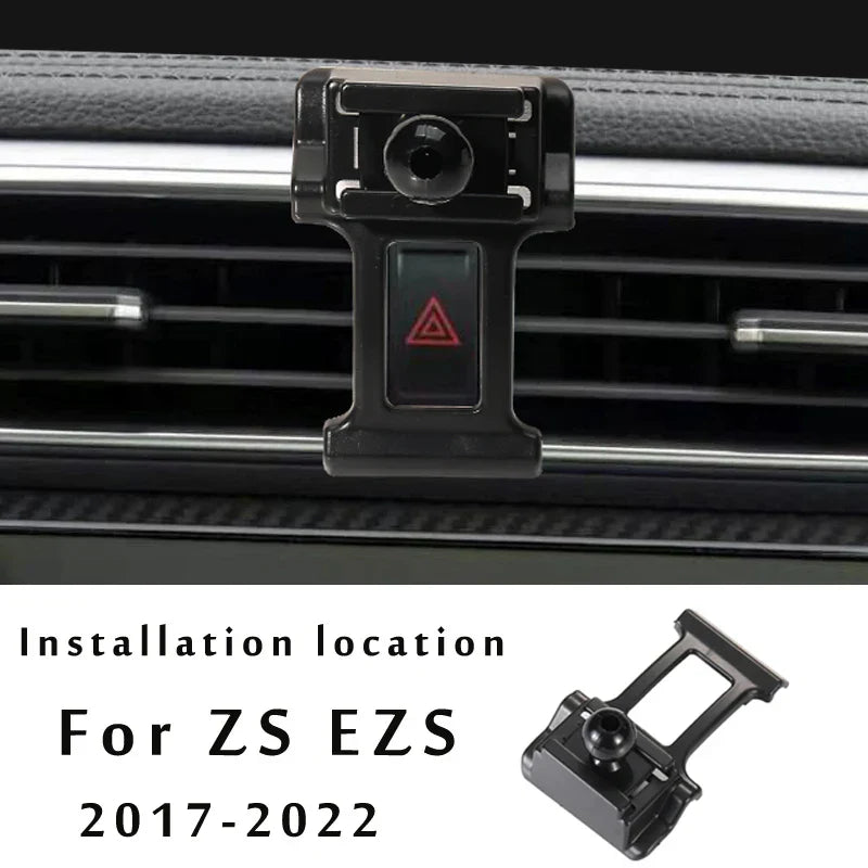 Car Phone Holder for MG ZS EV HS 2021-2022 Rotatable Stand