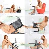 Portable Laptop Computer Table for Bed Aluminum Alloy