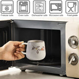 YWDL 380ml Japanese Retro Style Ceramic Coffe Mug