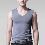 Ice Silk Seamless Mens Vest Loose Sleeveless Sport