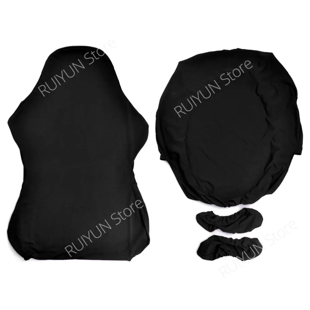 Solid Long Armrest Gaming Chair Cover Breathable Office