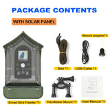 Outdoor Garden Waterproof Smart Window Bird Feeder Wildlife