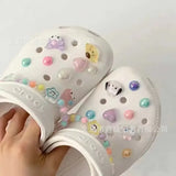 Cute Shoe Charms Decoration Fit Sandals Decorate Crooo