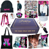 KPOP Stray Kids Album Gift Box Include Keychain