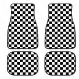 Checkerboard Car Mats Auto Parts Rubber Floor Mats
