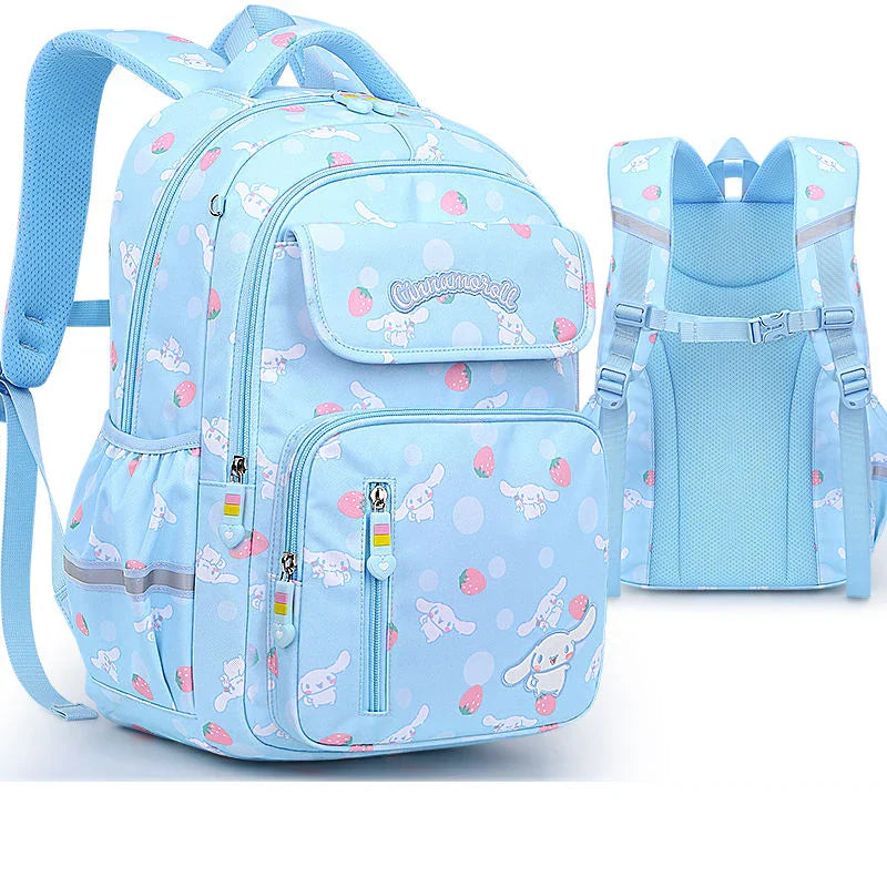Sanrioed Hello kitty Schoolbag Cartoon Strawberry Kitty Cat