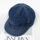 Short Brim Denim Baseball Caps for Men Summer