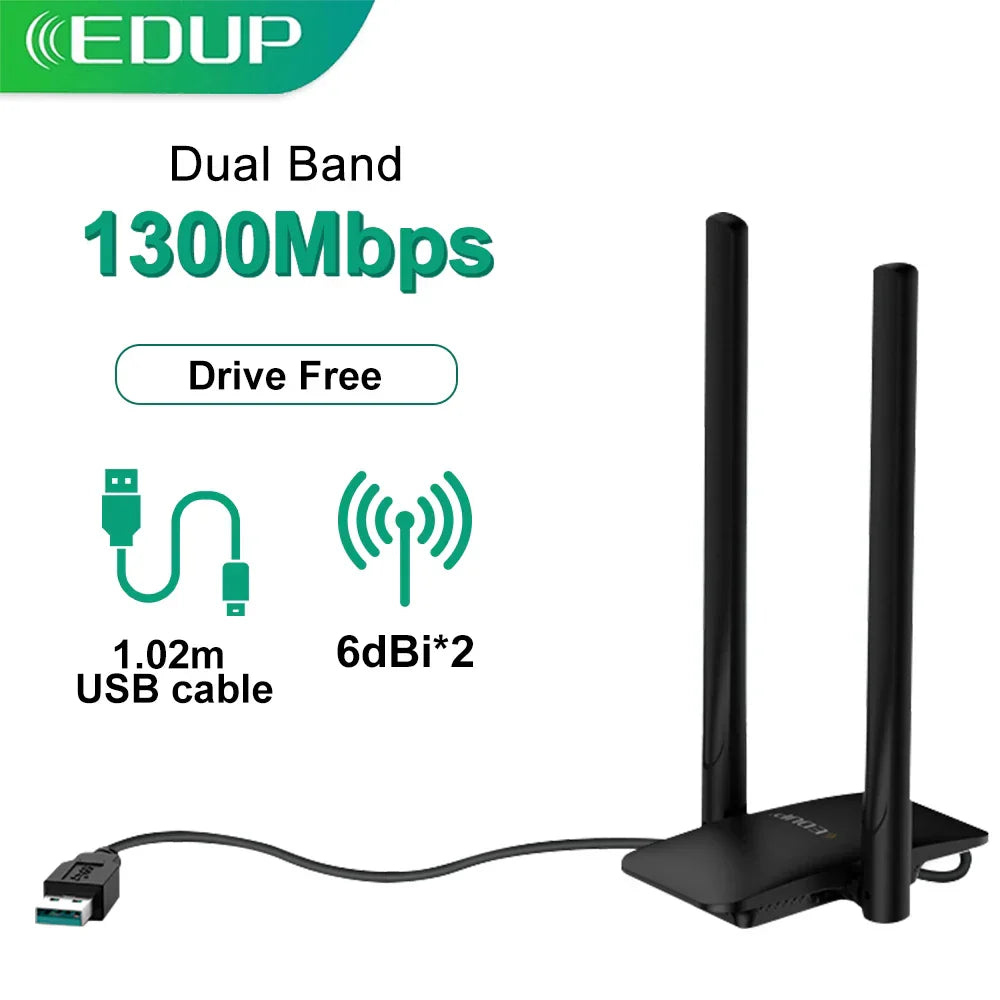 EDUP 5ghz Wifi Adapter Wi-fi Usb 3.0 Adapter