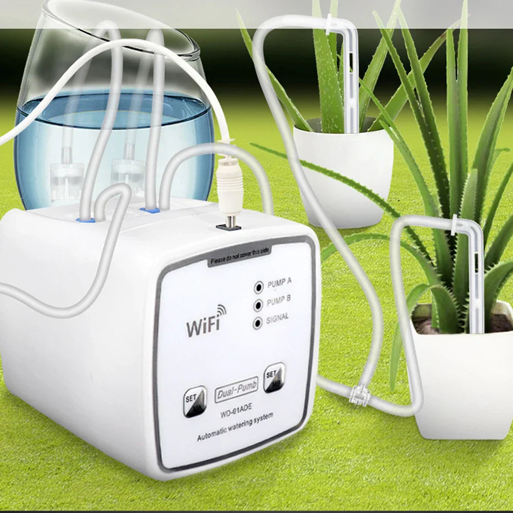 WIFI Intelligent Watering Device Double Pump Timed Automatic