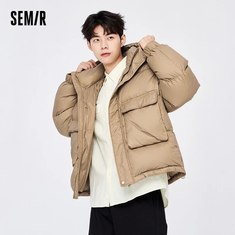 Semir Down Jacket Men 2022 Winter New Warm