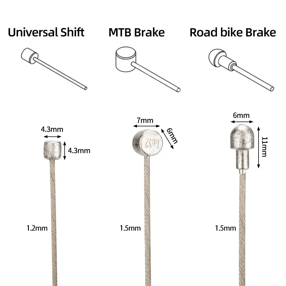 ZTTO Bicycle Stainless Steel Inner Shift Brake Wire