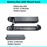 70 pcs 18650 cells Ebike Battery Box 36v