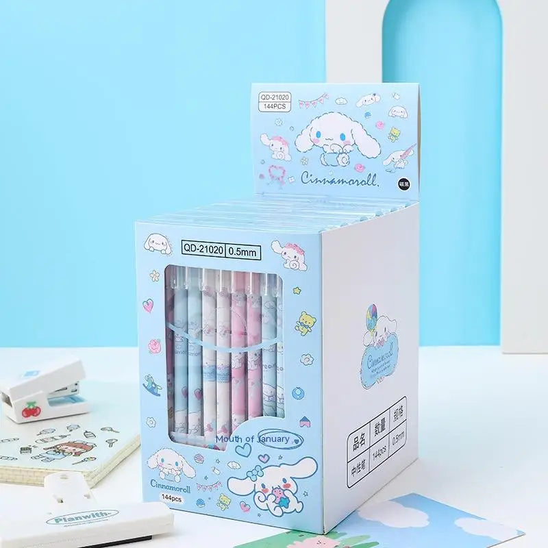 12-24 Sanrio erasable neutral pens hellokitty melody kuromi