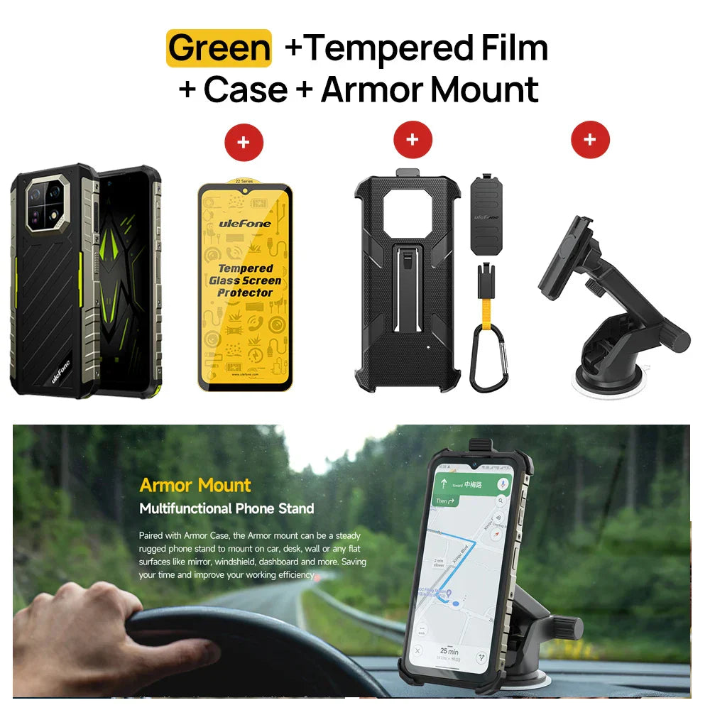 [World Premiere]Ulefone Armor 22 Rugged Phone ,16GB (8GB+8GB)