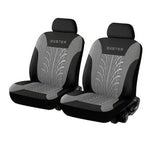 Duster Print Seat Cover Universal Fashion Track Embossed