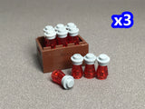 3Sets MOC Bricks Soda Water Set Soda Soft