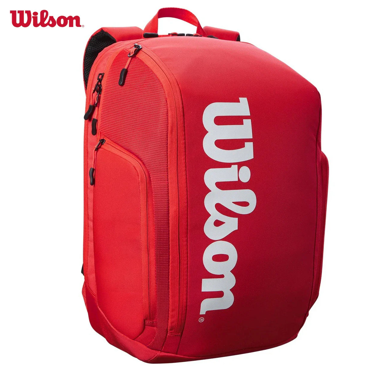 Wilson Super Tour Tennis Backpack Red Insulation Pocket