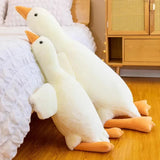 50-190cm Cute Big White Goose Plush Toys Kawaii