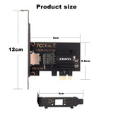 2500Mbps PCI-E To RJ45 Network Card I226 Chip