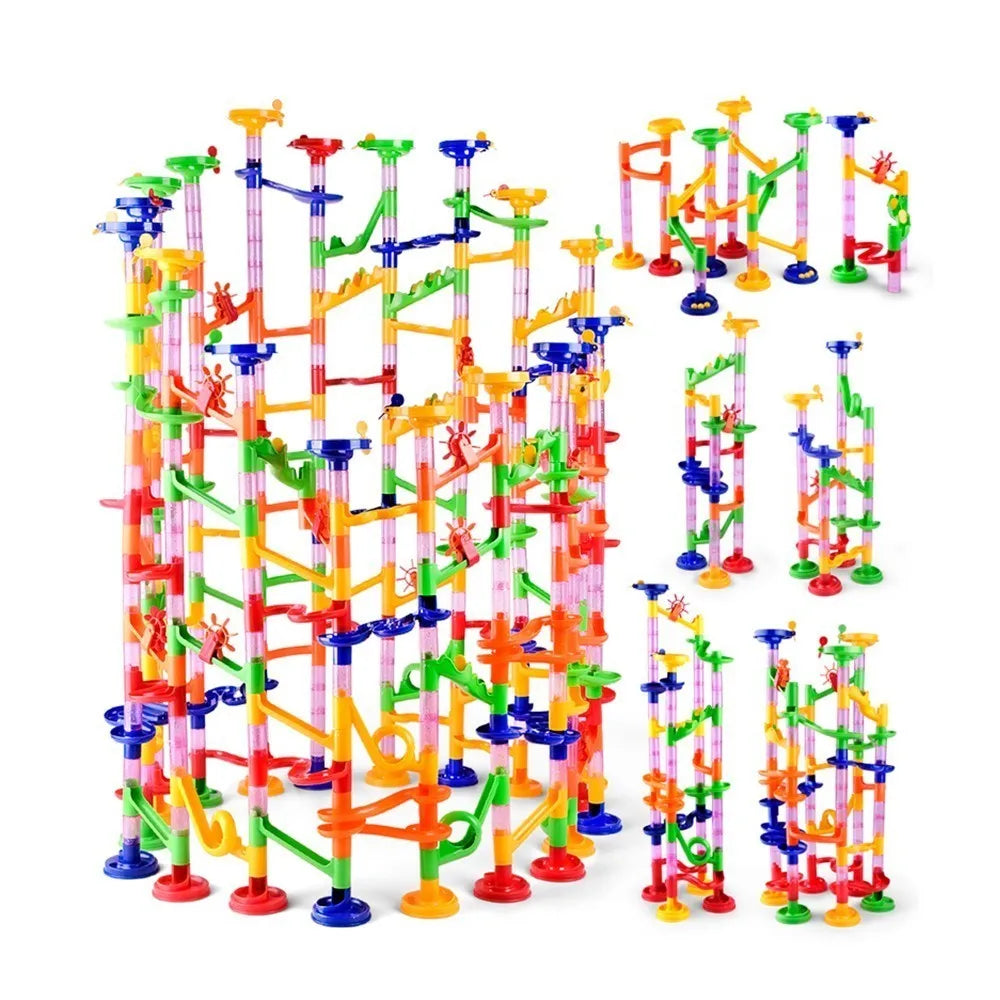 Marble Run Building Block Marbles Slide Toys Children