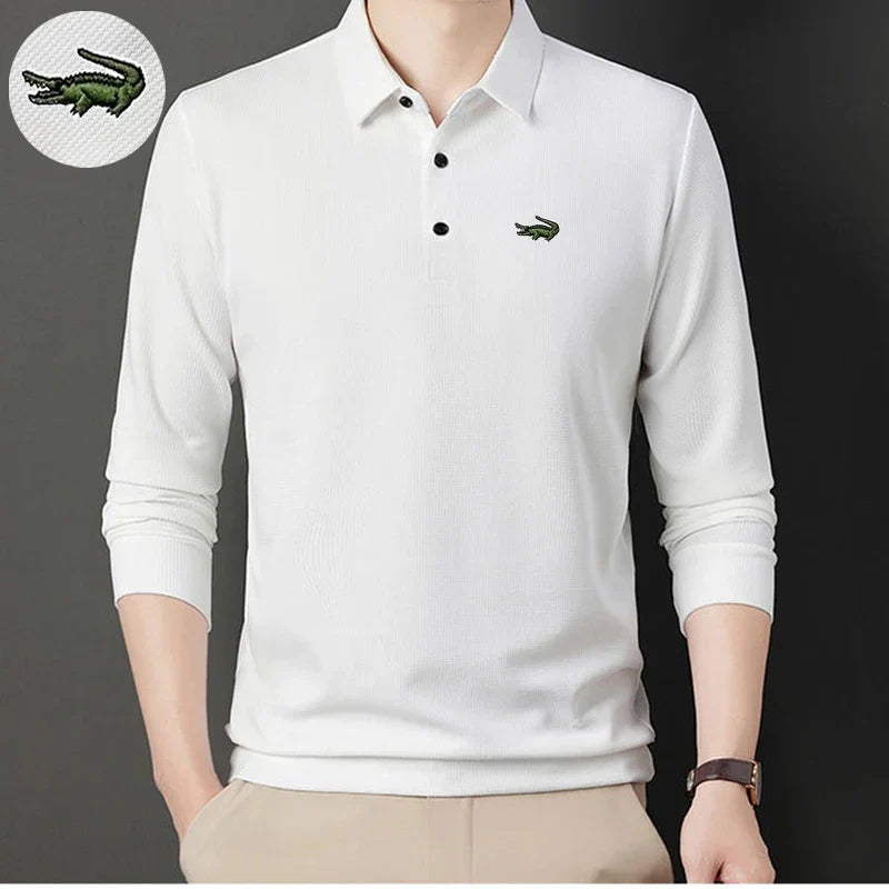 New Summer Brand Embroidered Polo Shirt Men Hot