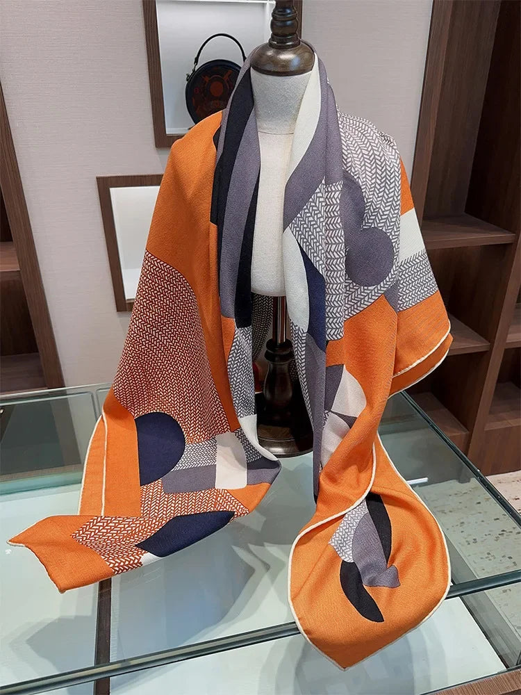 Luxury highend scarves for women's autumn and winter