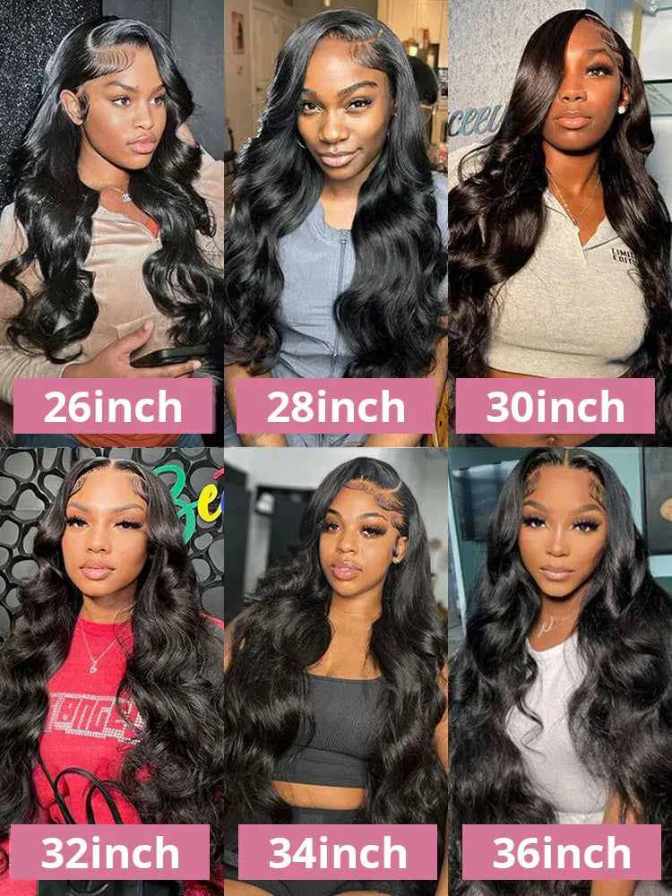 40 42 46Inch Body Wave 360 HD Lace