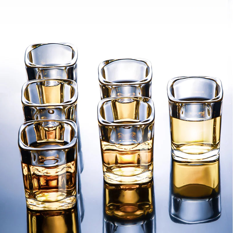 Shot Glass Set White Wine Glass Cup Holder