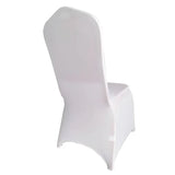 100/200pcs White Wedding Chair Cover Polyester Spandex for