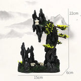 Fish Tank Plant Rockery Multi-style Aquarium Decoration,Resin Artificial