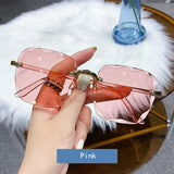 2024 New Frameless Cut Edge Sunglasses Fashion Summer